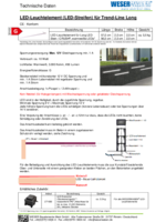 Technische Daten LED-Leuchtelement