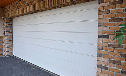 Garage leicht verkleiden
