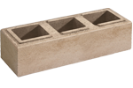 Long Mauerstein 1 1/2 60,0 x 20,0 x 16,7 cm